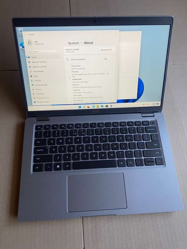 11TH GEN*DELL LATITUDE 5420*14`*i5-1135G7*2.40GHZ*16 GB RAM*256 GB SSD*WINDOWS 11 PRO 64-BIT OS